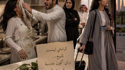 رمى زوجها فوطة متسخة في وجهها أول يوم زواج.