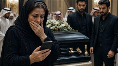 في جنازة زوجي وصلتني رسالة من رقمه: 